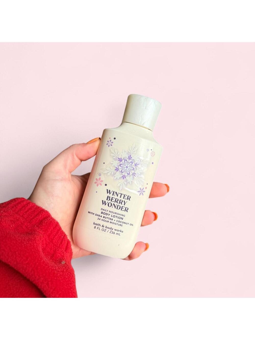 Bath & Body Works Winter Berry Wonder Daily Nourishing Body Lotion